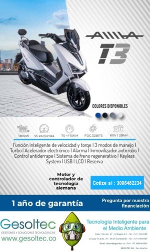 Moto electrica-gesolbike